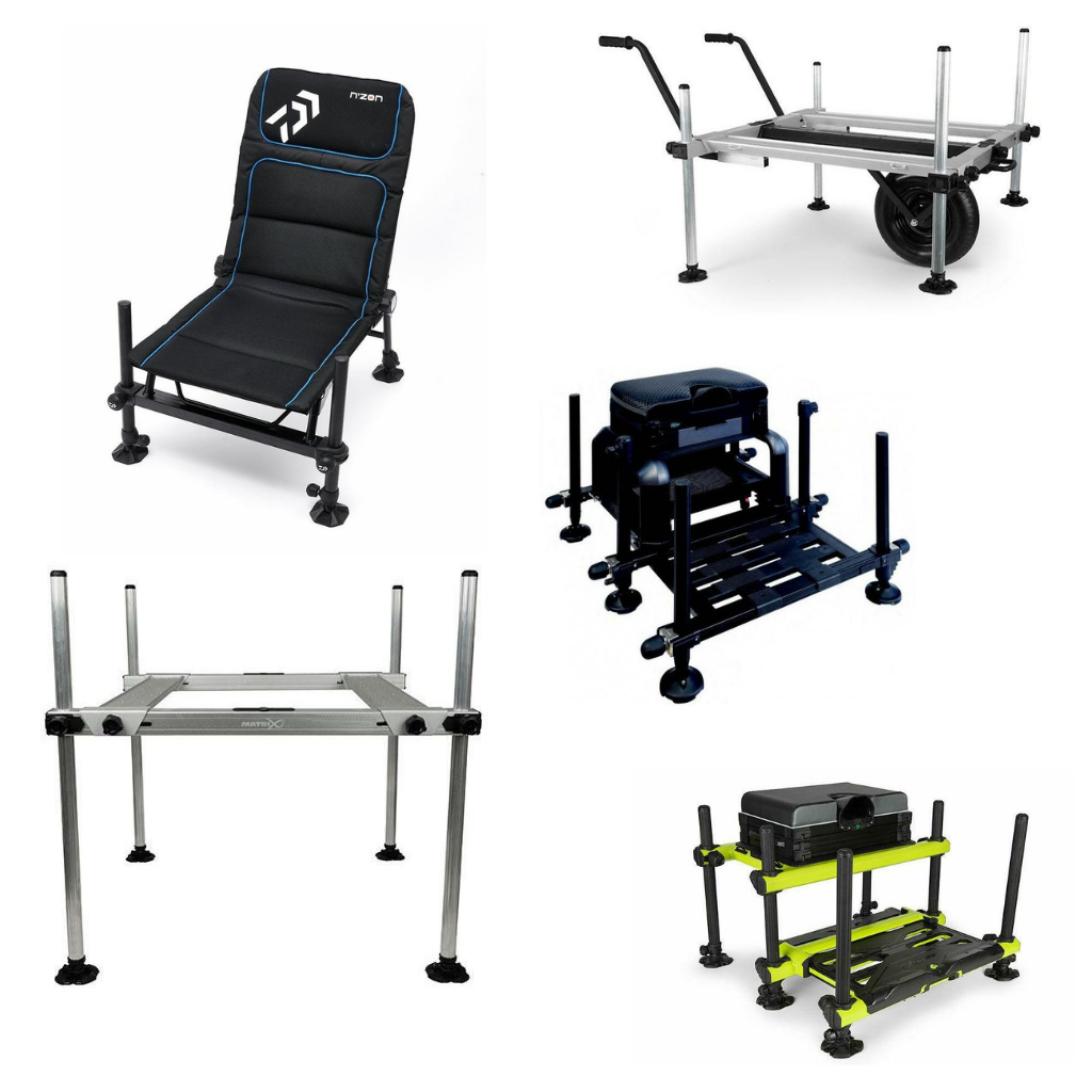 Feeder chairs and competition platforms