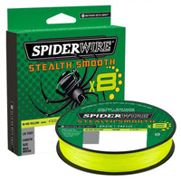 SpiderWire Stealth Smooth x8 150m Hi-Vis Yellow