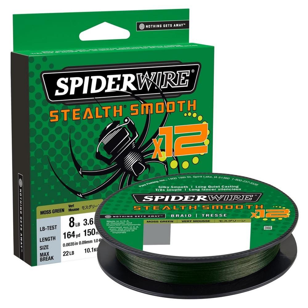  SpiderWire Stealth Superline, Moss Green, 250lb