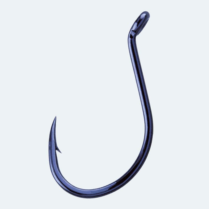 BKK Black Nickel Extra Strong Wire Offset Hook Octopus Beak