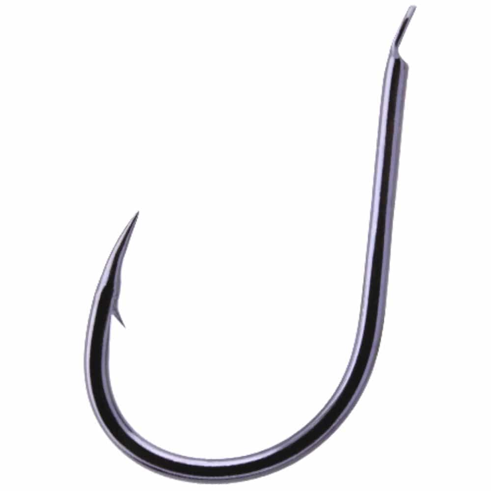 BKK Coars Snelled Hooks Diamond Ready Rig-Chinu Black Nickel 10pcs