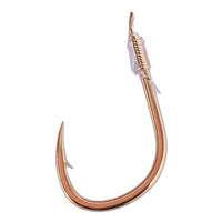 BKK Udice #6-0.20mm-70cm BKK Coars Snelled Hooks Diamond Ready Rig-Iseama Gold 10pcs