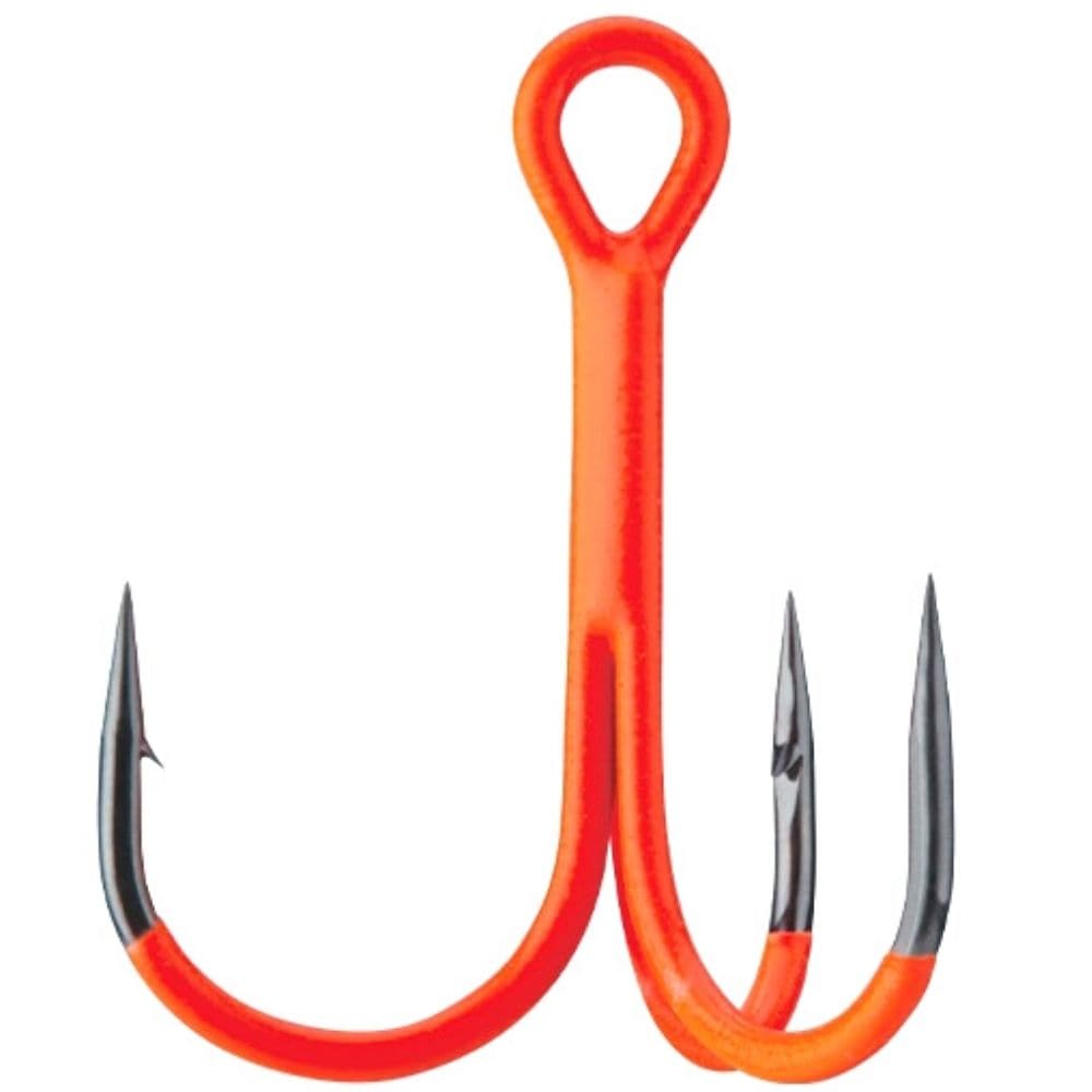 BKK Freshwater Orange UV Coated Treble Lure Hook Spear -21 UVO