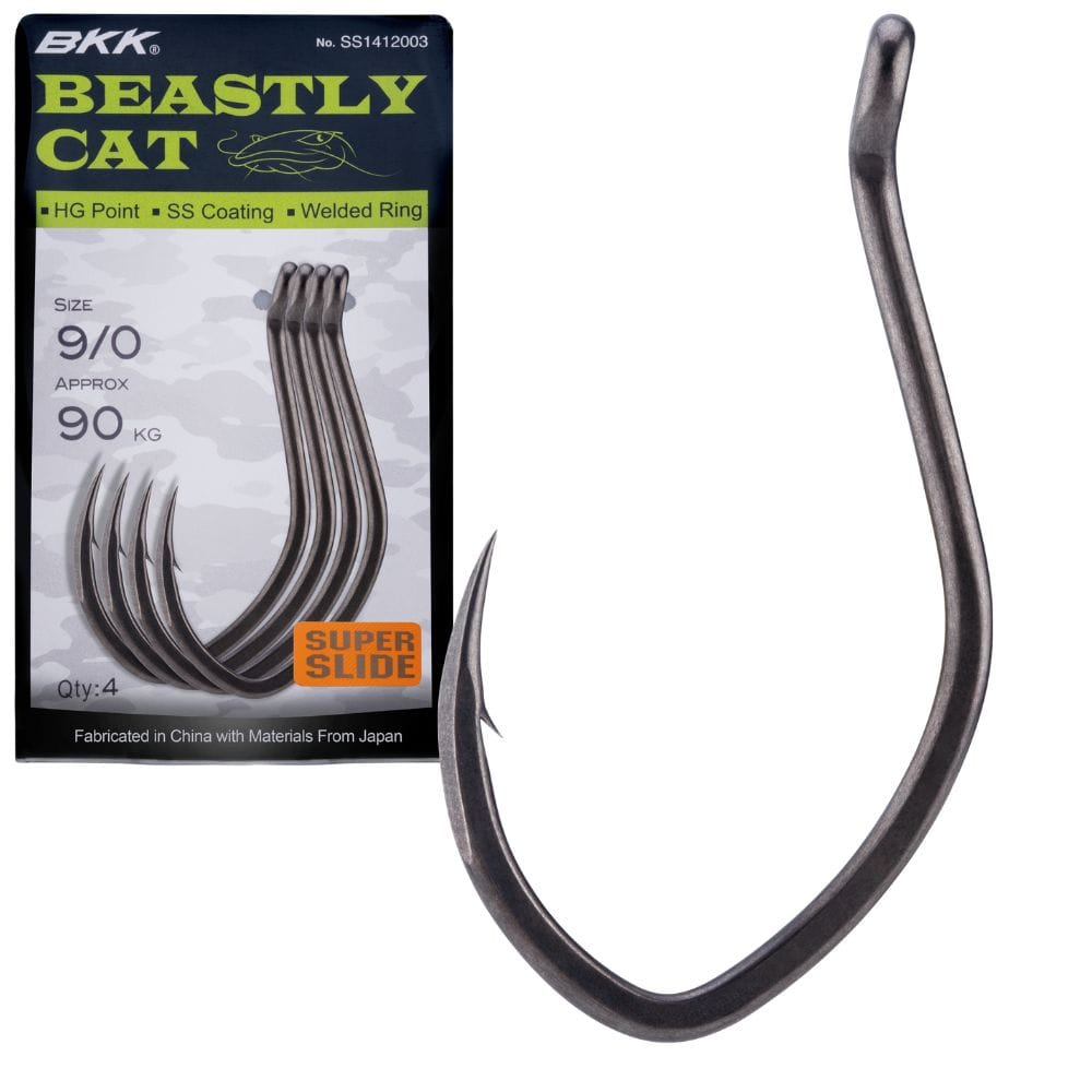 BKK Hand Ground Ultimate Bait Hook Beastly Cat - MatchFishing
