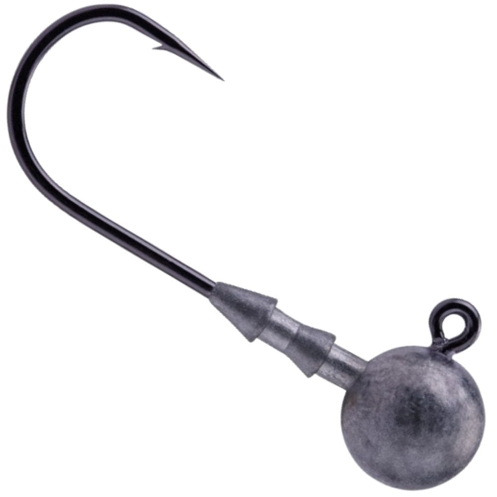 BKK Medium Shank 2X-Wire Jighead Silent Chaser Round Head