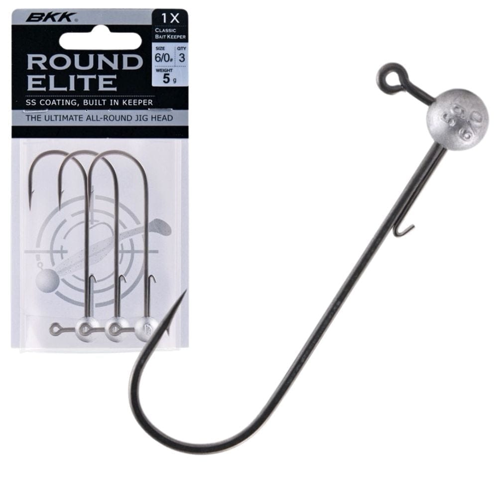BKK Ultimate All-Round Jig Head Classic Bait Keeper Round Elite