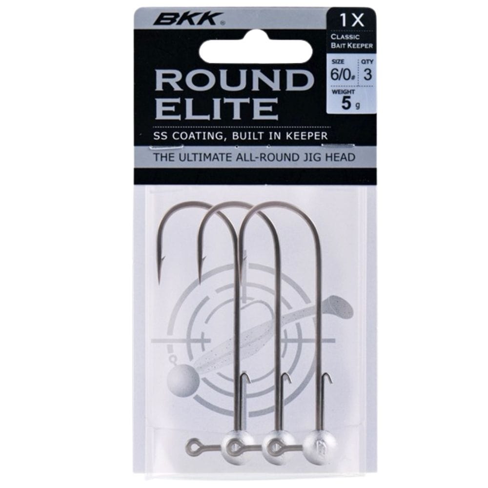 BKK Ultimate All-Round Jig Head Classic Bait Keeper Round Elite