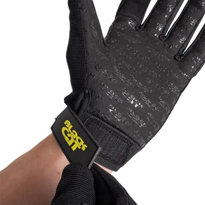 Black Cat Gripper Gloves