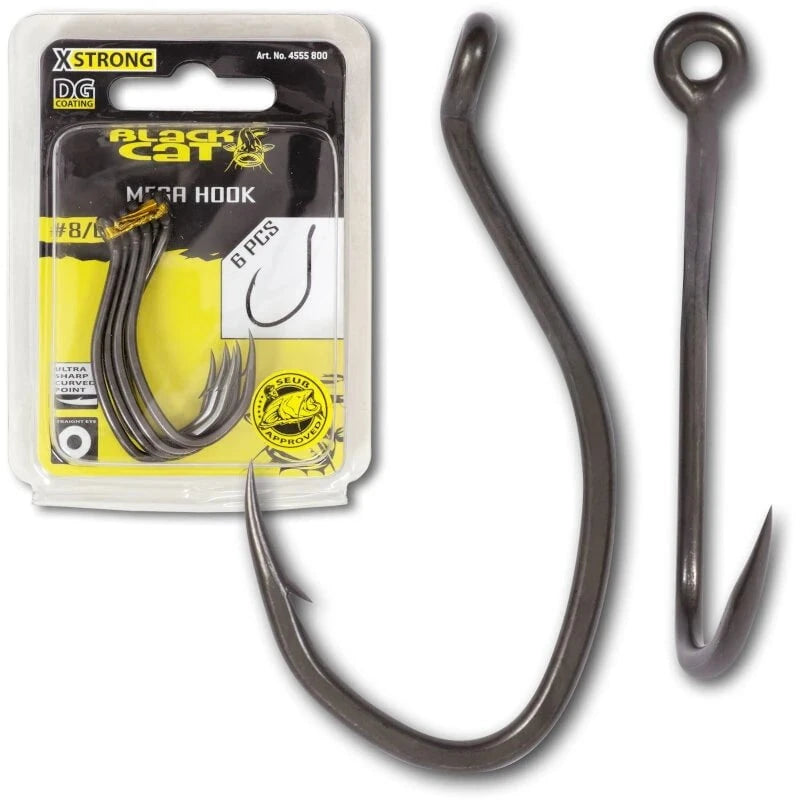 Black Cat Mega Hook DG Catfish Hook