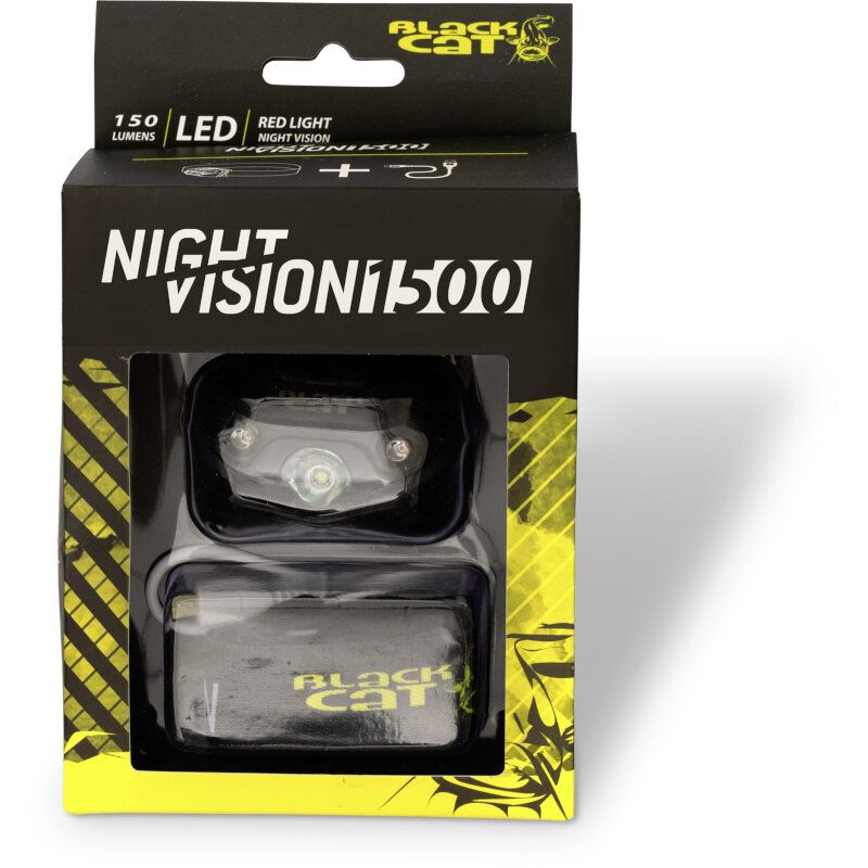 Black Cat Night Vision 1500 Black Green