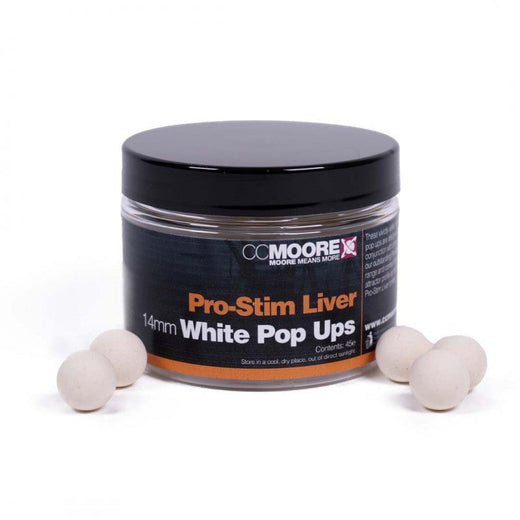 CC Moore Pro-Stim Liver White Pop Ups
