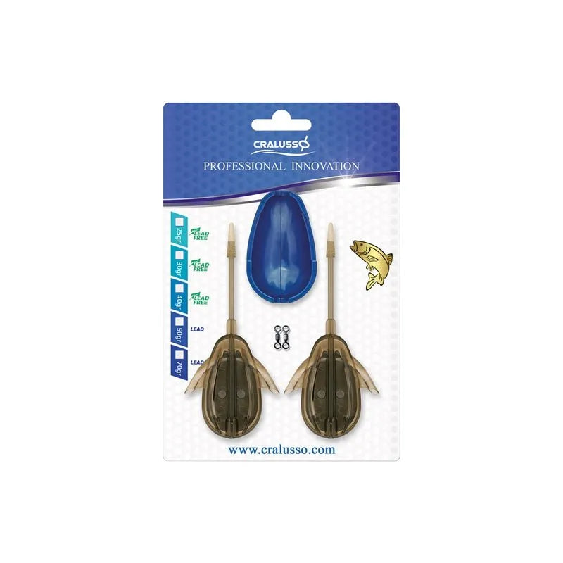 Cralusso Double Chance Method Basket set (2+1pcs/set)