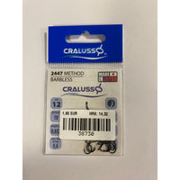 Cralusso method hook barbless