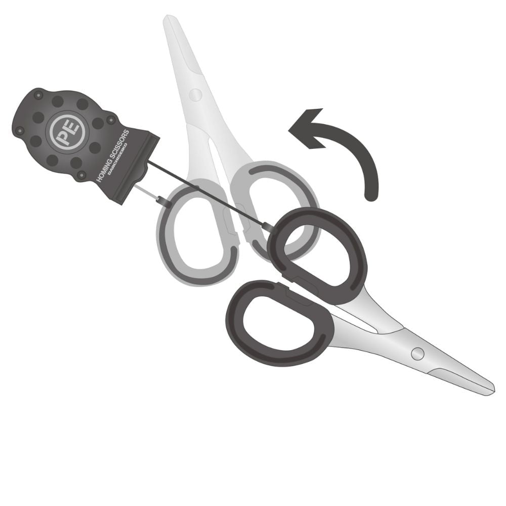 Daiichiseiko Cutting Tool With Clip On Holster Homing Scissors Type PE