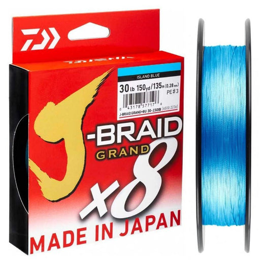Daiwa J-Braid Grand X8 0.270m Island Blue