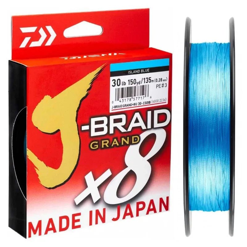 DAIWA J-Braid Grand X8E 135m Blue