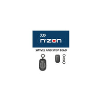 DAIWA N'ZON SWIVEL AND STOP BEAD SIZE LARGE