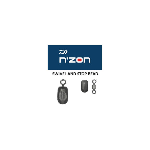 DAIWA N'ZON SWIVEL AND STOP BEAD SIZE LARGE