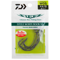 Daiwa Steez Worm Hooks SS WOS