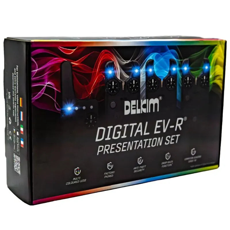 Delkim EV-R Presentation Set Multi Colour 2 Rod Set