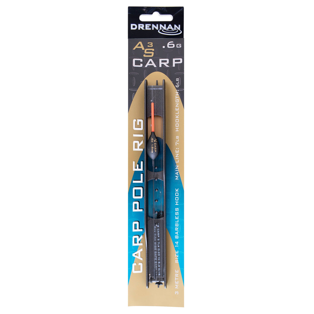 drennan fishing pole Drennan AS Carp 3 Pole Rig Ready-Made Pole Fishing Rig – MatchFishing