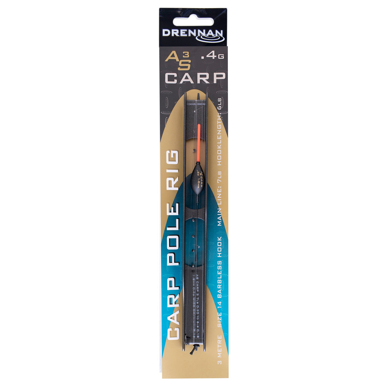 Drennan AS Carp 3 Pole Rig Ready-Made Pole Fishing Rig – MatchFishing