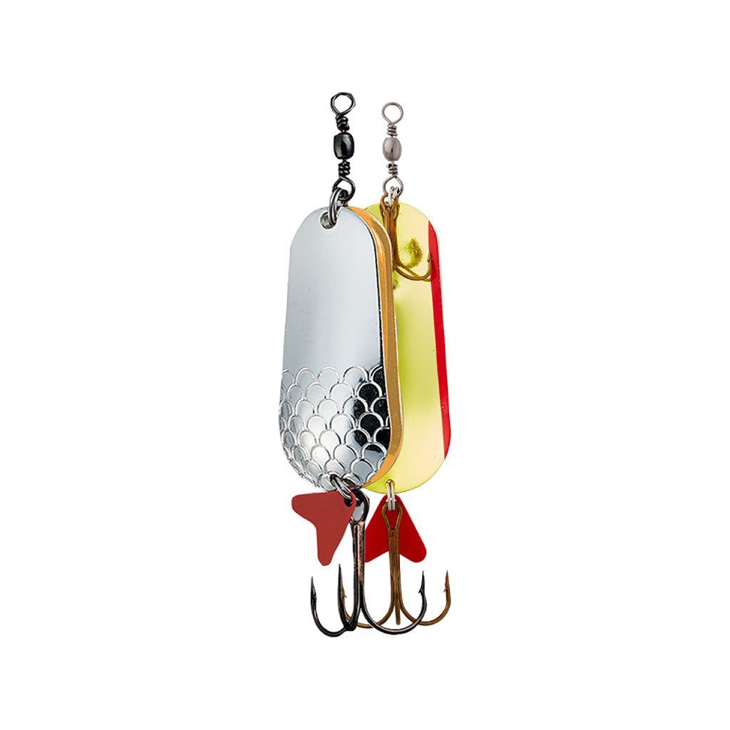 EFFZETT Twin Spoon 8cm 45g Silver Gold