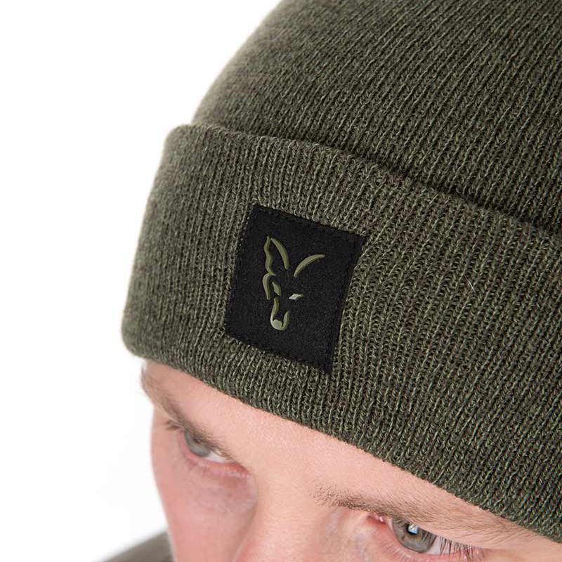 Fox Collection Bobble Hat - Green/Black