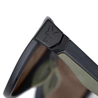 Fox Collection Green Black Shades - Grey Lens