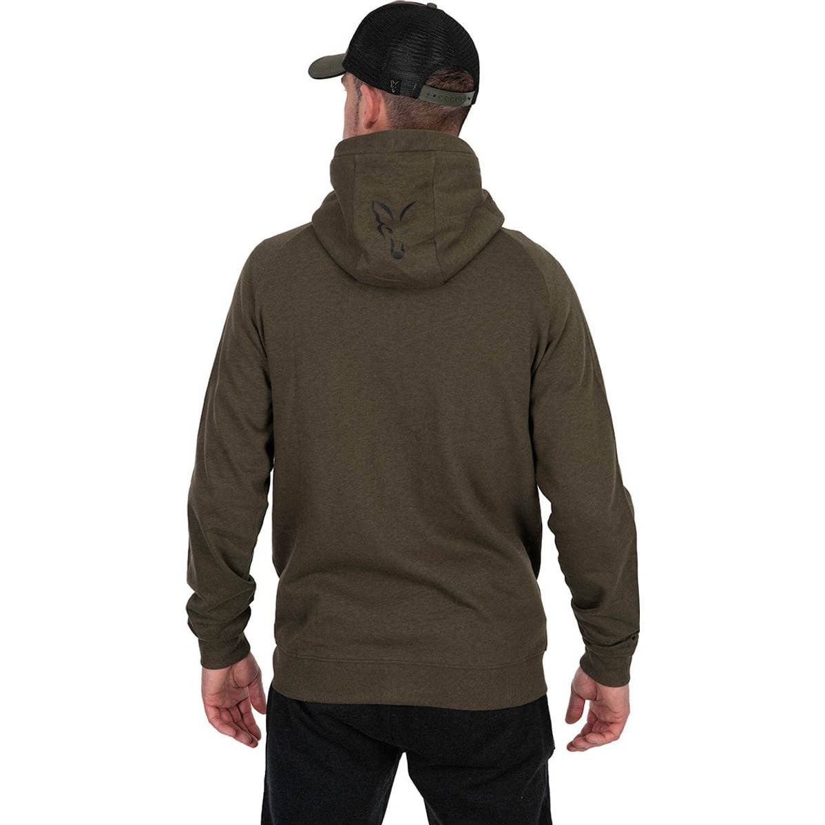 Fox Collection LW Hoody Green & Black
