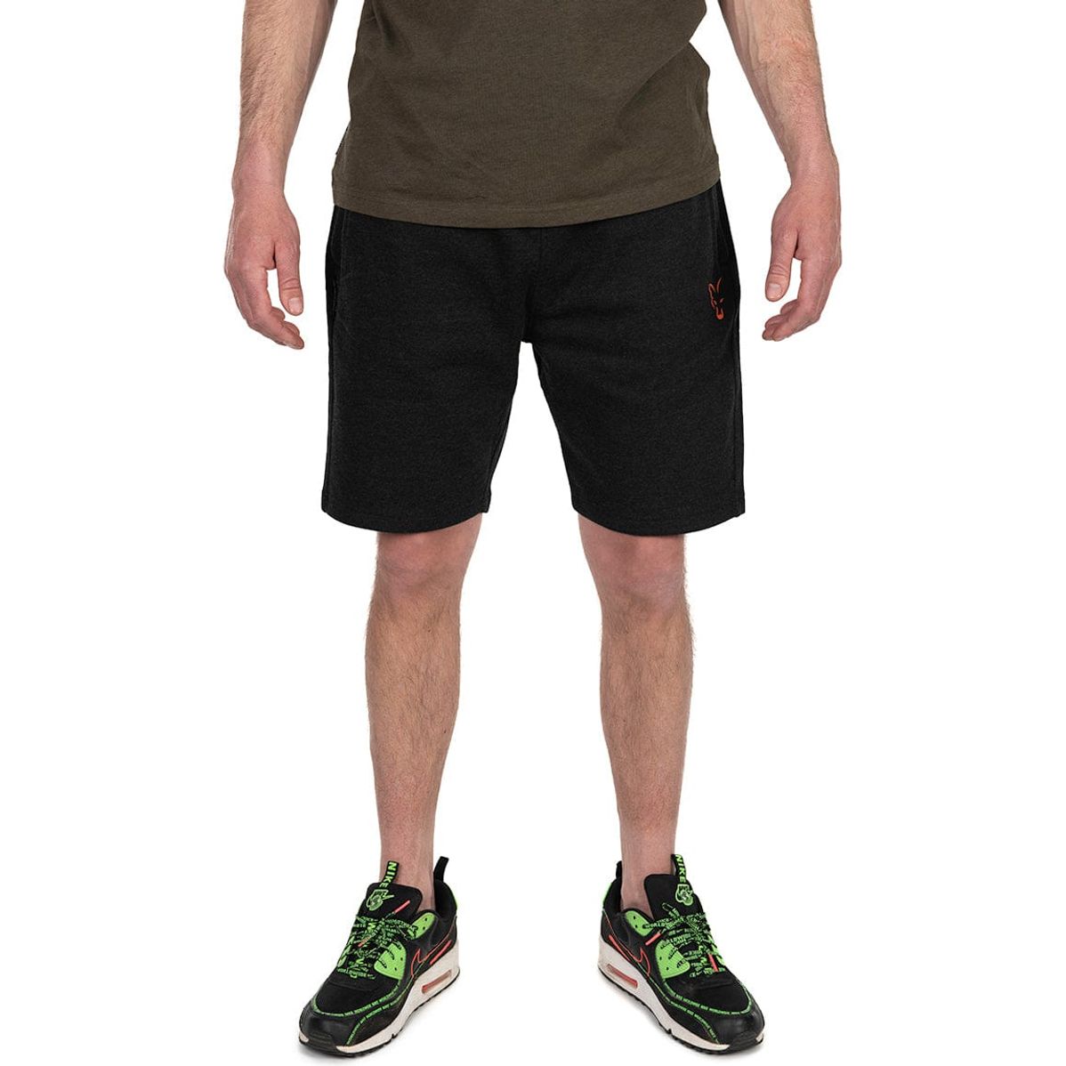 Fox Collection LW Jogger short Black & Orange