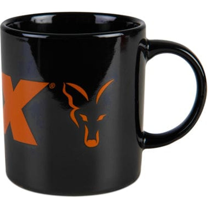 Fox Collection Mug Black & Orange