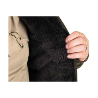 Fox Collection Sherpa Jacket Green & Black