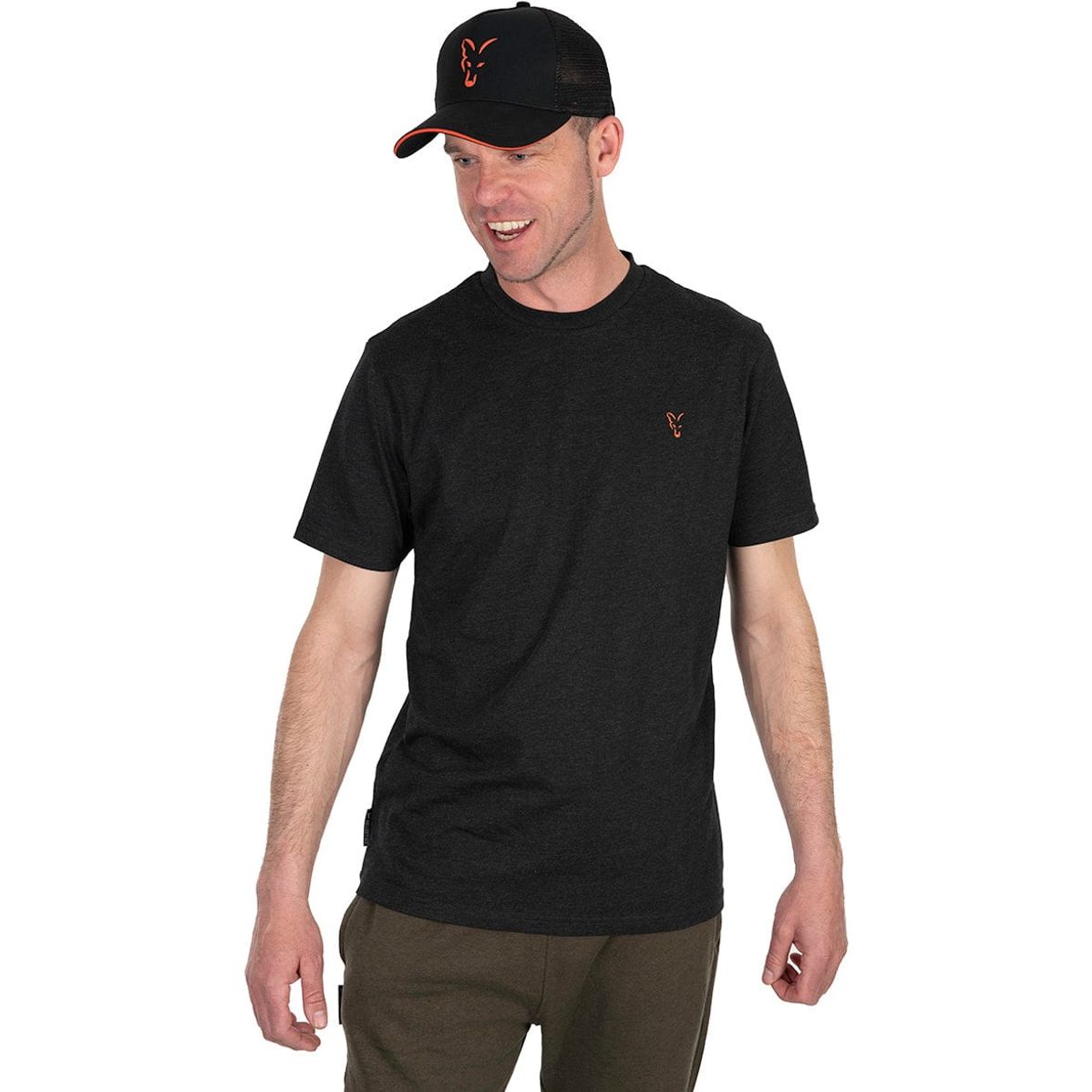 Fox Collection T Black & Orange