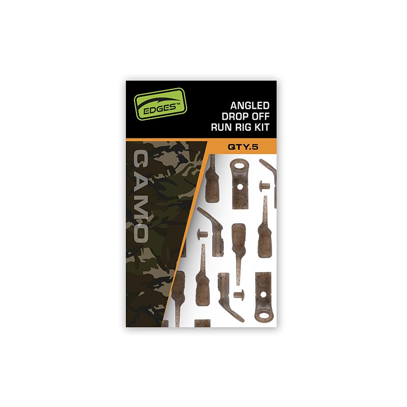 FOX Edges Camo Angled Drop Off Run Rig Kit