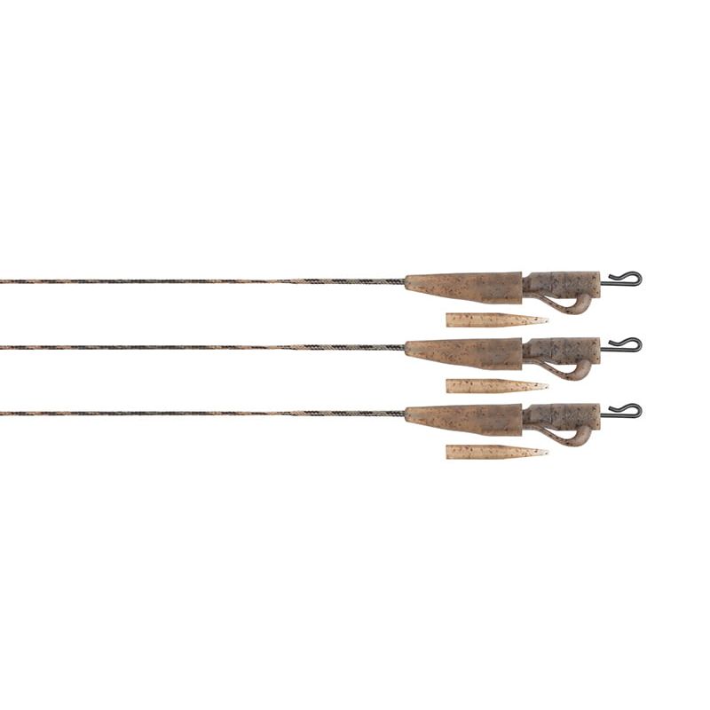 Fox Edges Camo Submerge Lead Clip Leaders 3 pcs