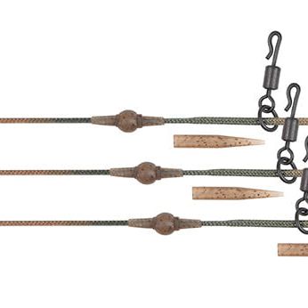 Fox Edges Heli-Clip Rigs Leadcore 3pcs