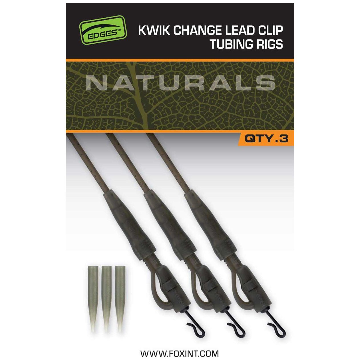 Fox Edges Kwik Change lead clip Tubing Rigs