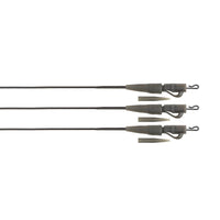 Fox Edges Naturals 50lb Leadcore Lead Clip Leaders 3pcs