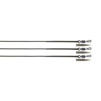 Fox Edges Naturals 50lb Leadcore Leaders 3pcs