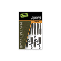Fox Edges Naturals Inline Lead Drop Off Kits x 5