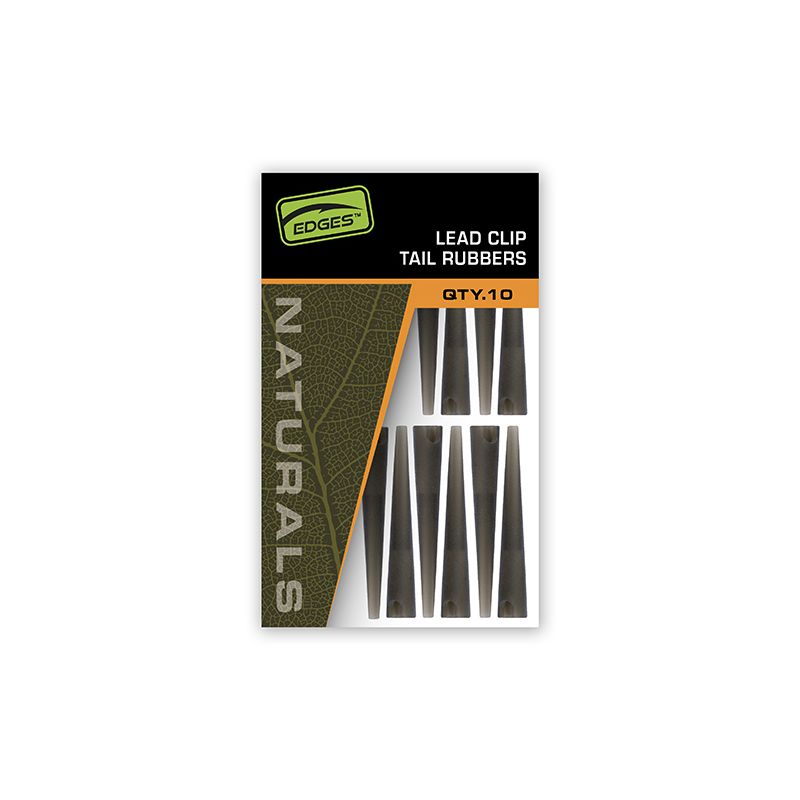 Fox Edges Naturals Lead Clip Tail Rubbers