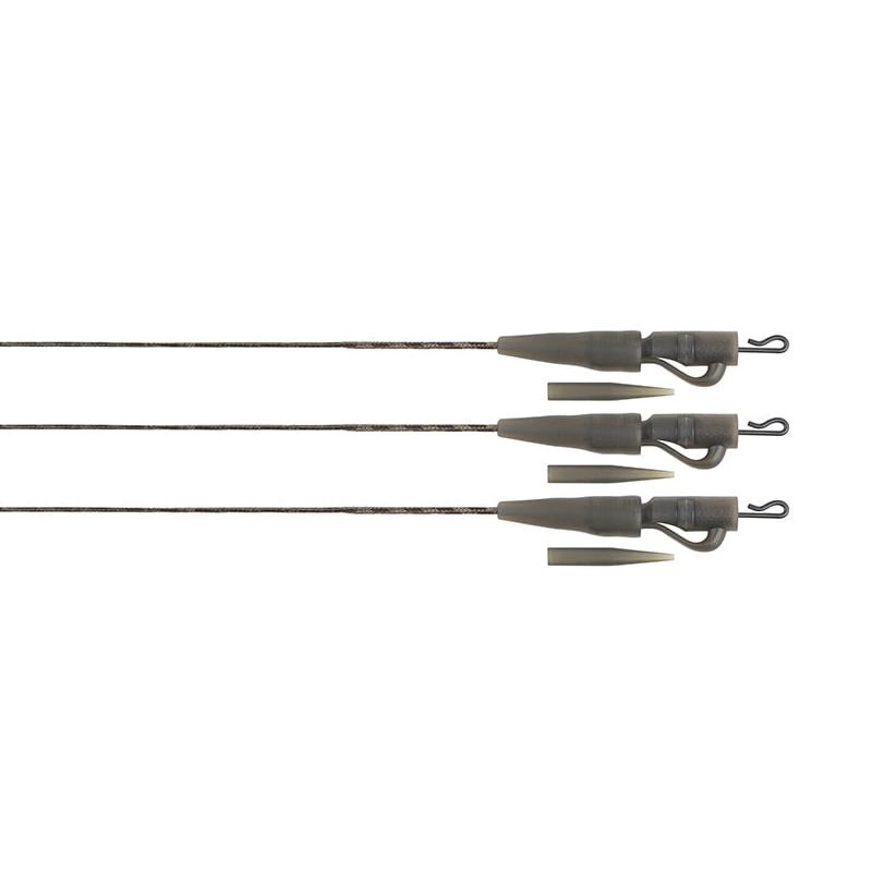 Fox Edges Naturals Submerge Lead Clip Leaders 3pcs