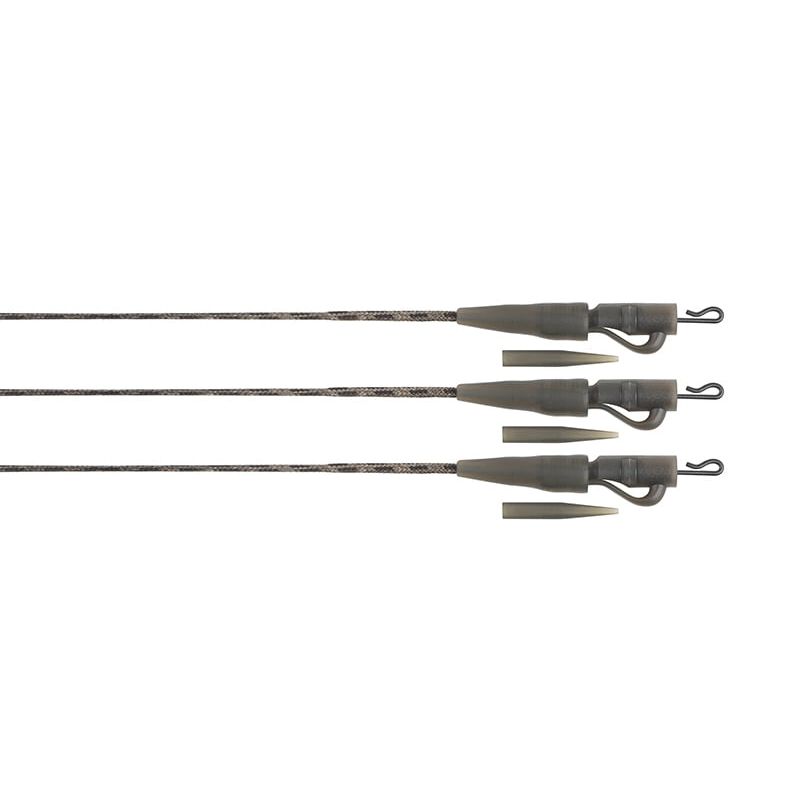 Fox Edges Naturals Submerge Lead Clip Leaders 3pcs