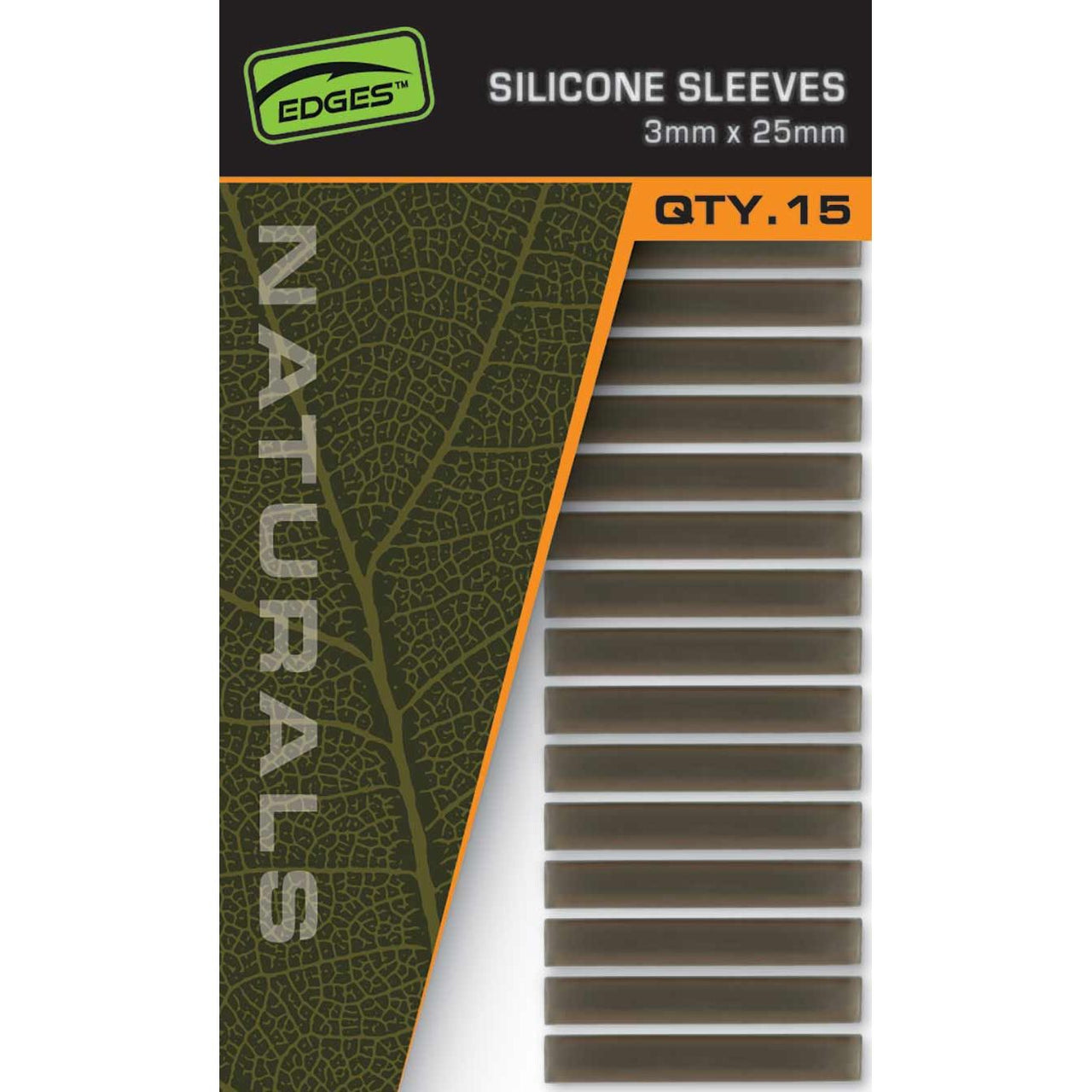 Fox Edges Silicone Sleeves 3mm x 25mm