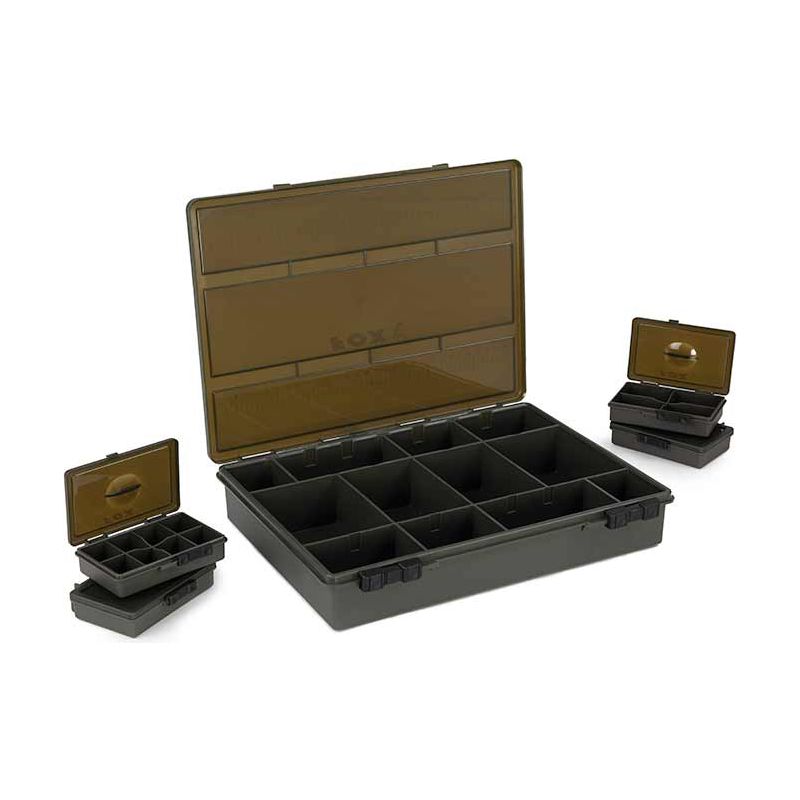 carp tackle box Fox Eos Carp Tackle Box Loaded Large Storage Box – MatchFishing
