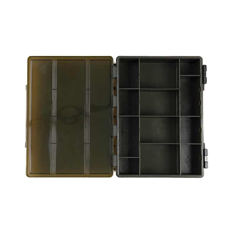 fox loaded tackle box Fox Eos Carp Tackle Box Loaded Large Storage Box – MatchFishing