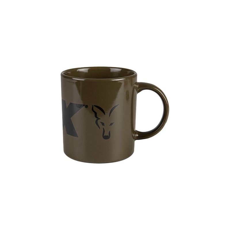 Fox Green And Black Logo Ceramic