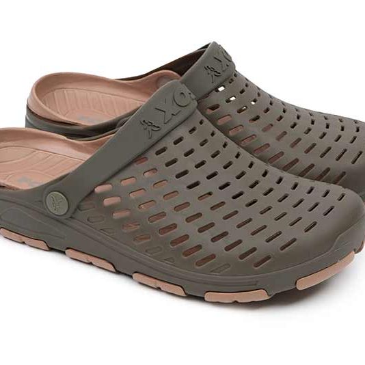 Fox Khaki Clogs
