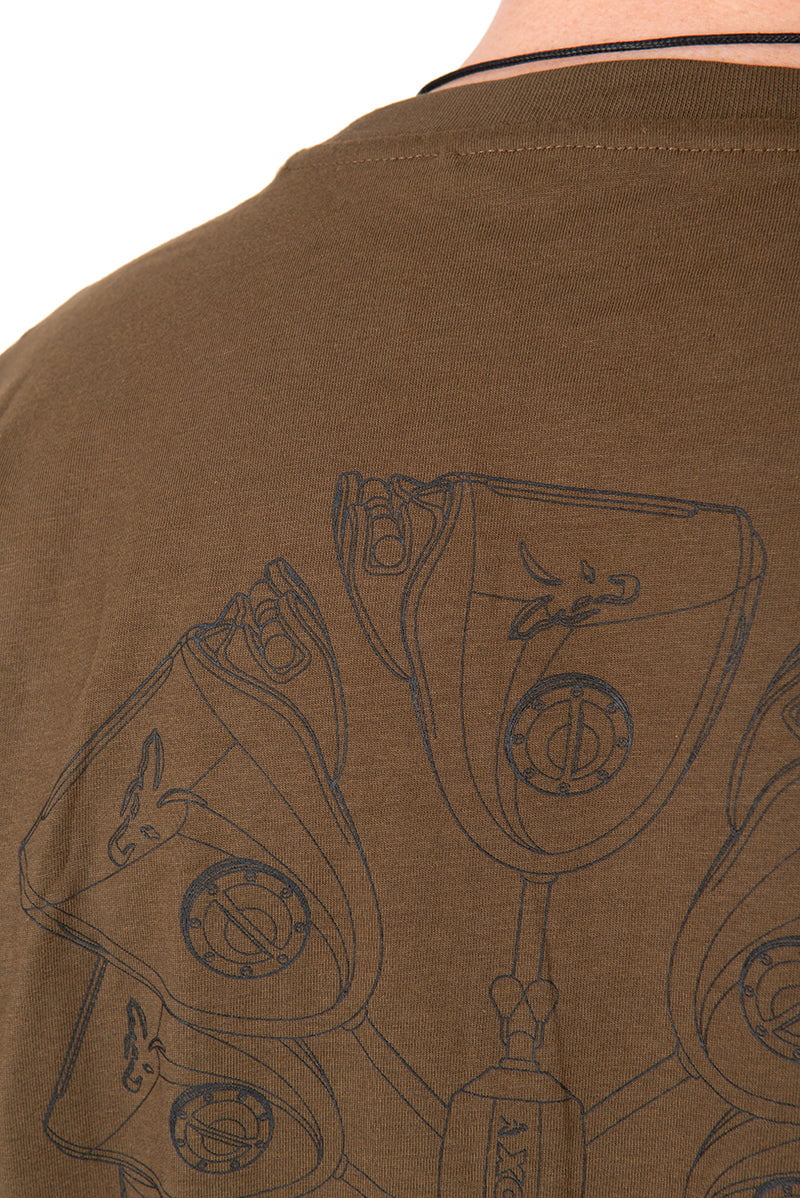 Fox Khaki Indicator T-shirt